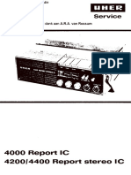 UHER Report Stereo IC Service Manual