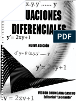Ecuaciones Diferenciales - Chungara