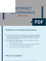 Internet GovernANCE