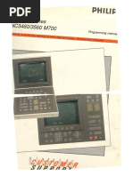 MAHO Philips 432 M700 Programming Manual