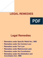 Legal Remedies