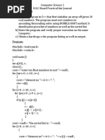 Cs 1 12th Experiment