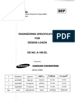 (A-165-EL) Eng'g Spec For Design Loads - Rev.3 PDF