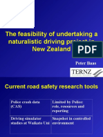 The Feasibility of Undertaking A Naturalistic Driving Project in New Zealand