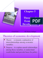 CH - 5 - Theories of Economic Development