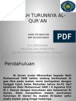 Sejarah Turunnya Al-qur'An