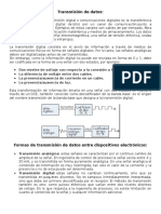 Transmisión de Información (Digital) .