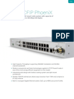 Cfip Phoenix: Split Mount Radio System With Capacity of Up To 363 Mbps Full Duplex