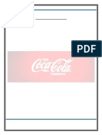 Organization:: Supply Chain Management of Coca Cola Company