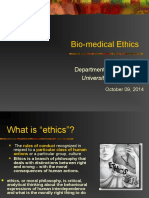6.Biomedical Ethics College of Health Sciences