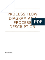 Process Flow Diagram and Process Description