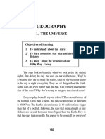 Geography: 1. The Universe