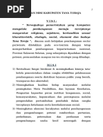 Visi Dan Misi Kabupaten Tana Toraja