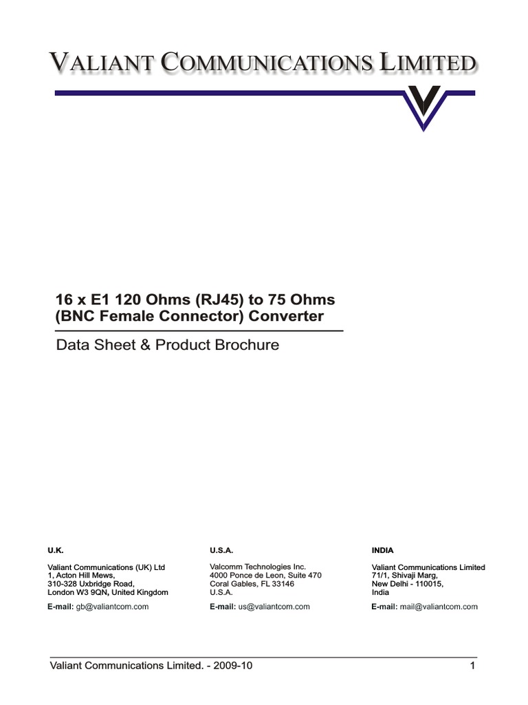 Standard Bnc Female Data Sheet Electrical Connector Equipment