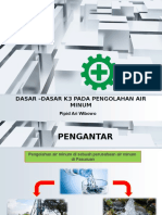 Dasar - Dasar k3 Pada Pengolahan Air Minum