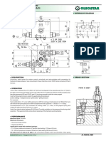 VABAL/SC/F/A/12/OMS: Overcenter Valves (Danfoss Motor)