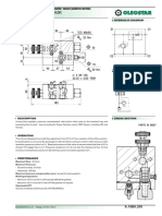VPR/3/ET/VMP12/OMR: Flow Regulator Pressure Compensated Valves (Danfoss Motor)