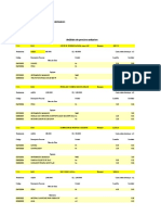 Costos Unitarios Pavimento Flexible