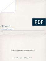 Juicio Clínico e Informe Psicológico