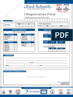 Allied School System Registration Form