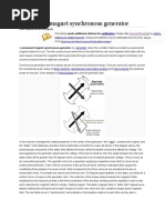 Data Sheet: Permanent Magnet Generator | PDF | Electric Generator ...