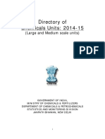 Directory of Chemicals Units 2014-15