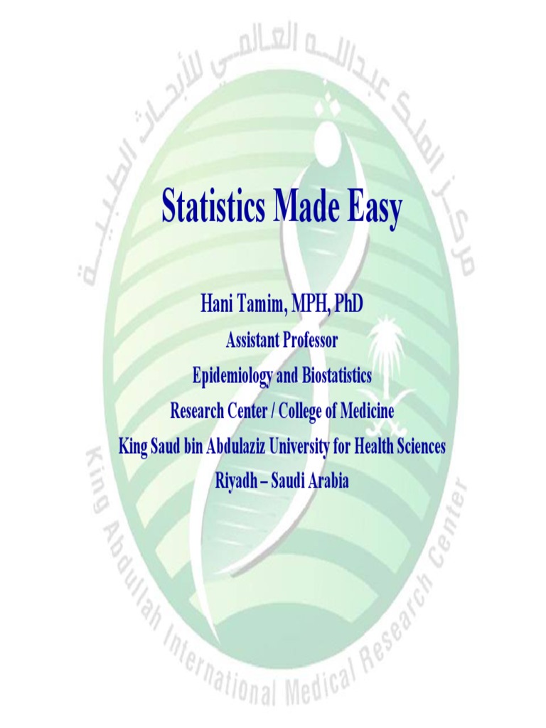 Statistics Made Easy Presentation | PDF | Correlation And Dependence ...