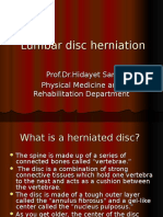 Lumbar Disc Herniation