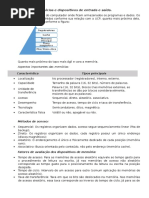Memórias e dispositivos de entrada e saída.