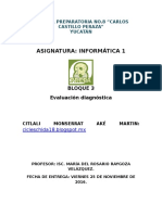 Evaluación diagnóstica