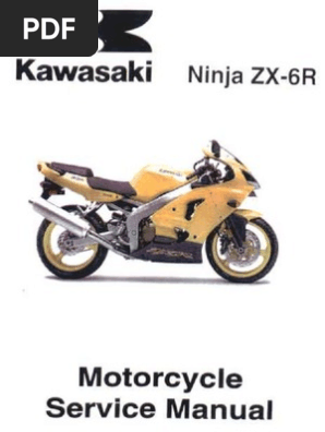 Kawasaki ZX6R (00-02) Manual | PDF | Exhaust Gas | Engines