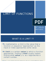 Limit of A Function