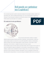 Qué Tan Difícil Puede Ser Optimizar Las Operaciones