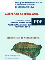 A Geologia Da Serra Geral