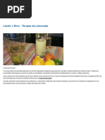 Limão x Rins - Terapia Da Limonada