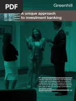 Greenhill Interns 2016 Rgb Investment Banking Mergers And