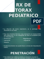 RX de Torax Pediatrico