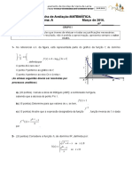 Ficha de Avaliação-MATEMÁTICA. 12º Ano Turma: A Março de 2016. Nome: - Nº