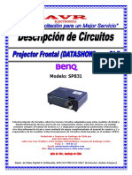 BENQ SP831 Descripcion Circuitos Rev.001