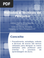 Técnicas de Ensino