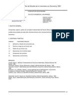 Cálculo Diferencial Univariable Economía 2o