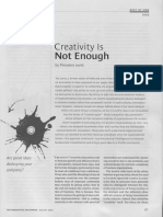 1963 Creativity Is Not Enough PDF