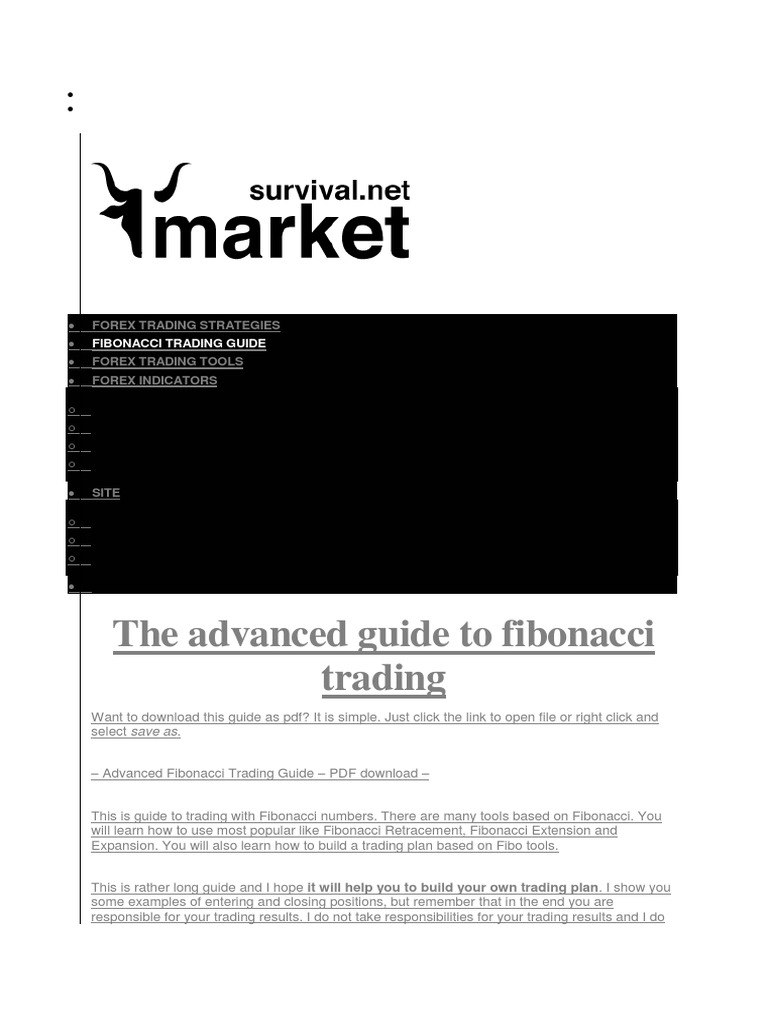 Advanced Fibonacci Trading Strategies | PDF | Market Trend | Financial ...