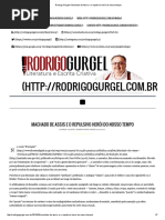 Rodrigo Gurgel _ Machado de Assis e o Repulsivo Herói Do Nosso Tempo