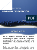 Regimenes de Exepcion