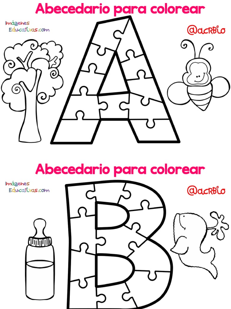Abecedario Para Colorear Pdf Pdf Informatica Y Tecnologia De La