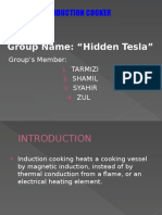 Induction Cooker: Group Name: "Hidden Tesla"