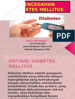 Pencegahan Diabetes Mellitus