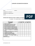 Guía de Valoración de Dispositivos Básicos