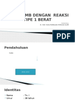 MH Tipe MB Dengan Reaksi Tipe 1 Berat: Dr. IGAA Ratna Medikawati, M.Biomed, SP - KK